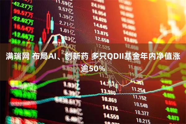 满瑞网 布局AI、创新药 多只QDII基金年内净值涨逾50%