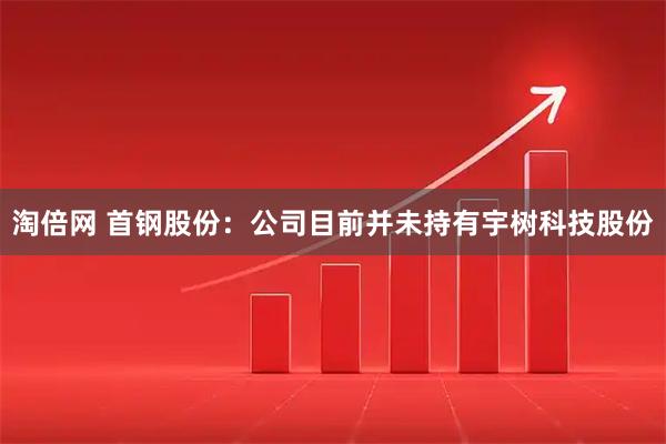 淘倍网 首钢股份：公司目前并未持有宇树科技股份
